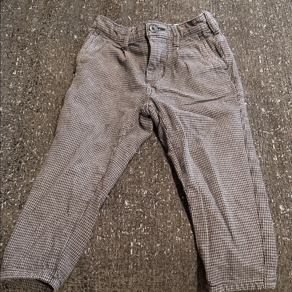 GAP Kids Checkered Jeans - Brown and Black